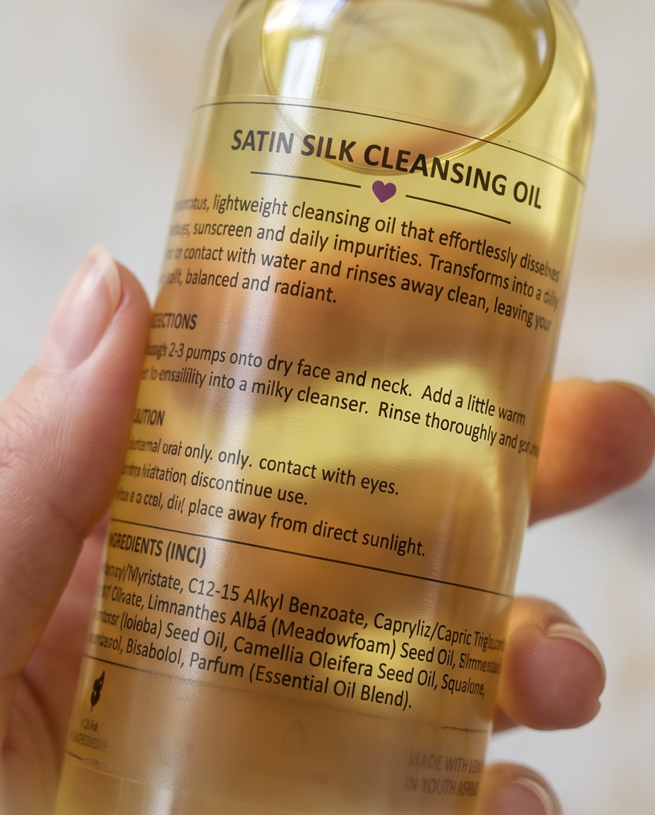 Satin Silk Cleansing Oil