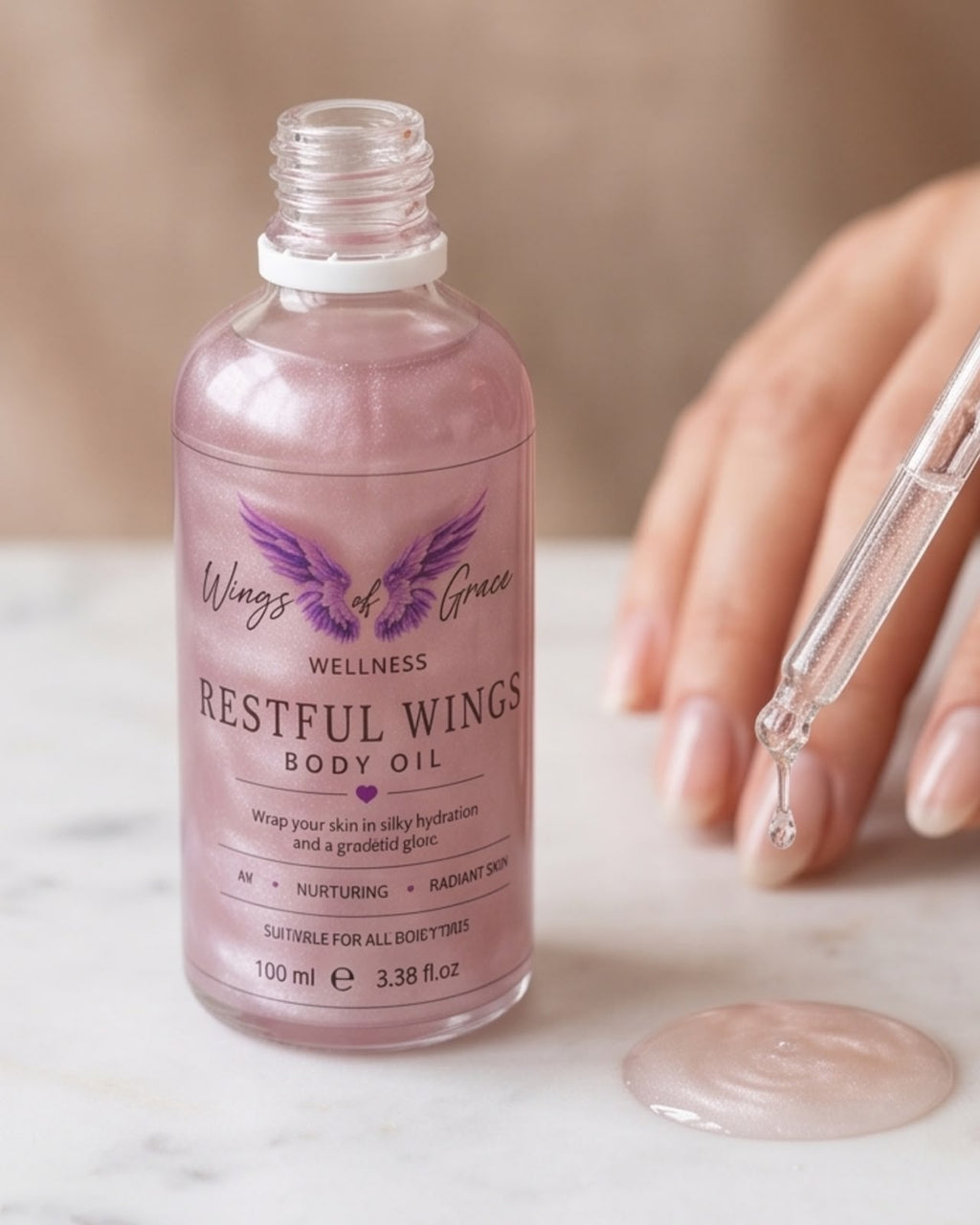 Restful Wings Body Oil