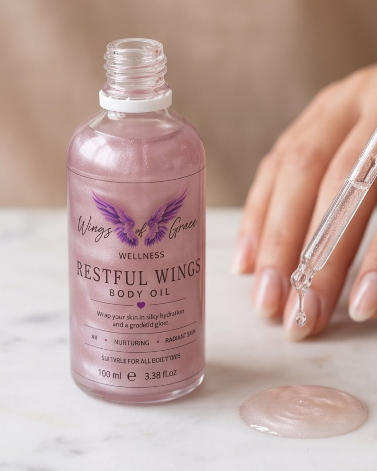 Restful Wings Body Oil